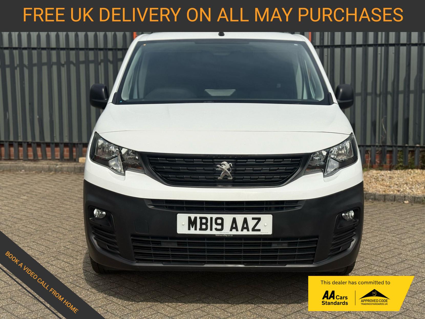 Peugeot Partner 1.5 BlueHDi 1000 Professional Standard Panel Van 5dr Diesel Manual SWB Euro 6 (100 bhp)