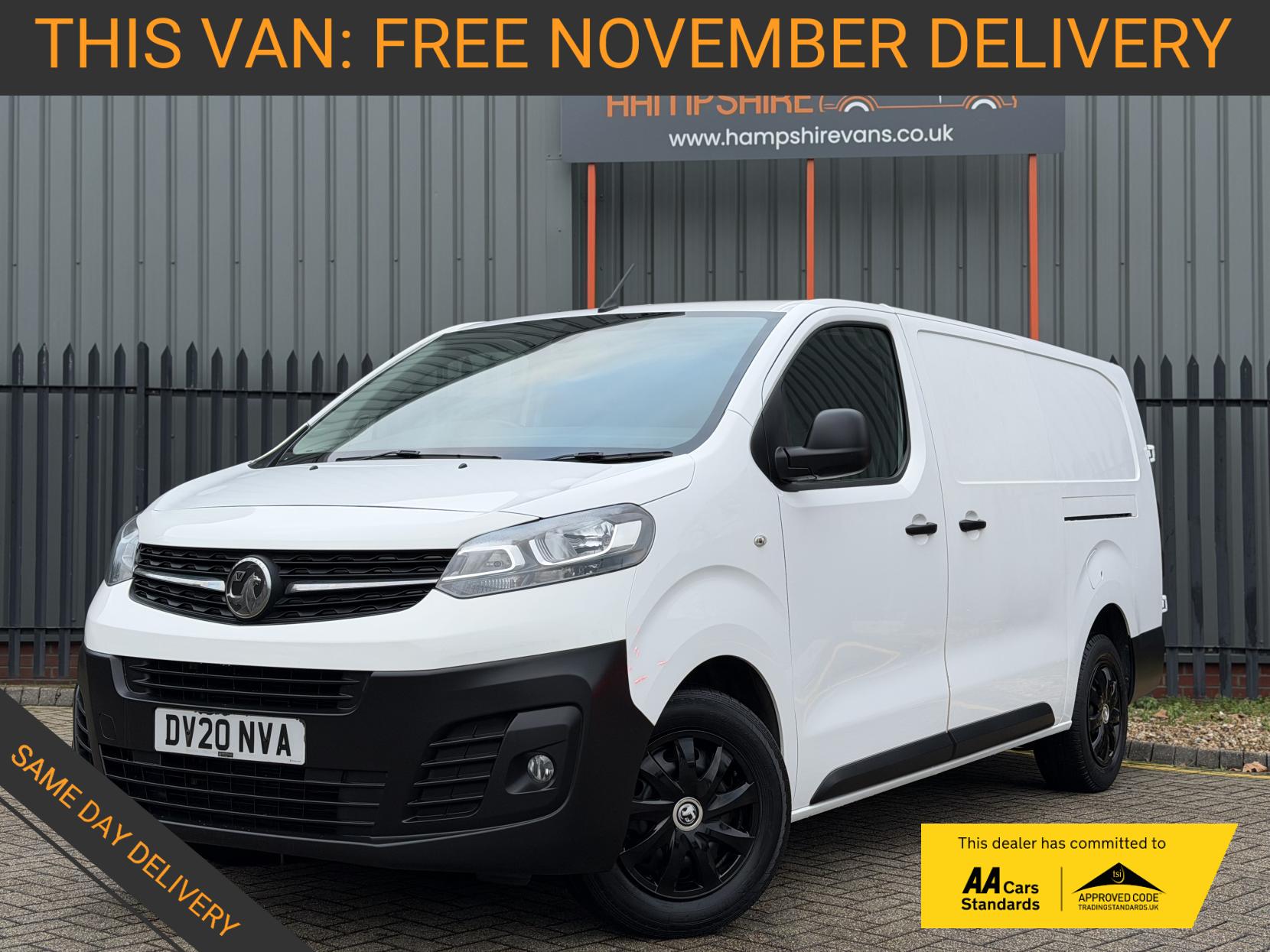 Vauxhall Vivaro 2.0 Turbo D 3100 Dynamic Panel Van 6dr Diesel Manual L2 H1 Euro 6 (s/s) (120 ps)