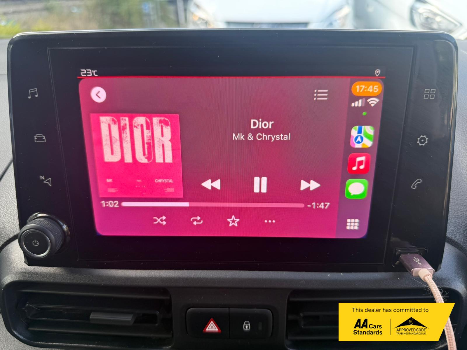 Citroen Berlingo 1.5 BlueHDi 1000 Enterprise M Panel Van 5dr Diesel Manual SWB Euro 6 (s/s) (100 ps)