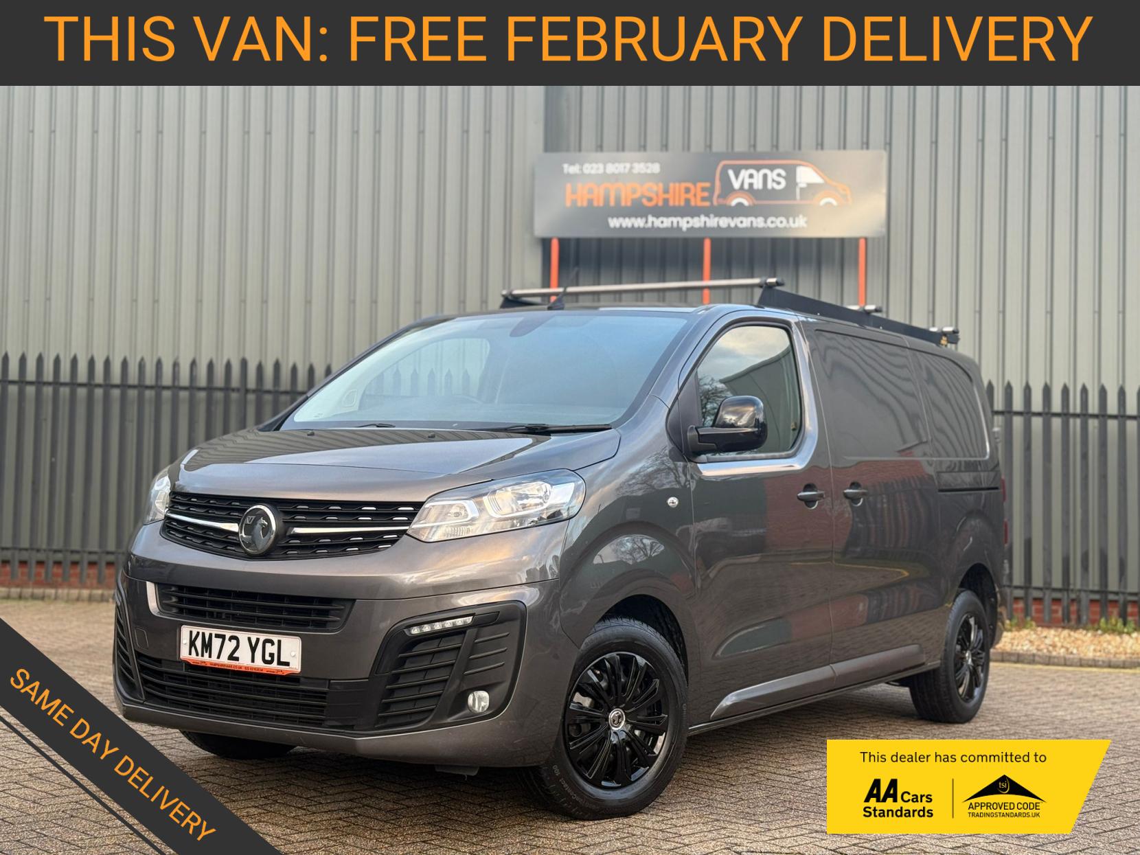 Vauxhall Vivaro 1.5 Turbo D 2700 Sportive Panel Van 6dr Diesel Manual L1 H1 Euro 6 (s/s) (100 ps)