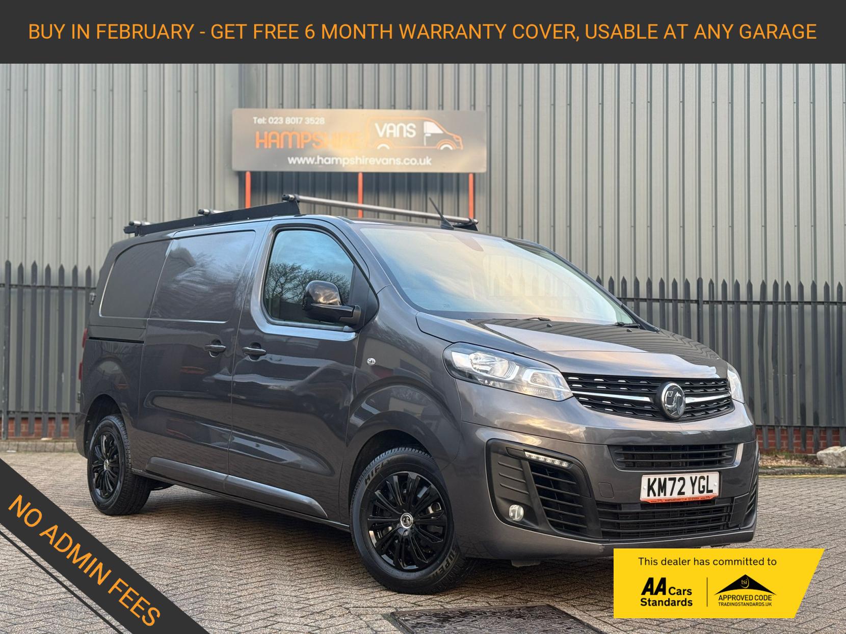 Vauxhall Vivaro 1.5 Turbo D 2700 Sportive Panel Van 6dr Diesel Manual L1 H1 Euro 6 (s/s) (100 ps)