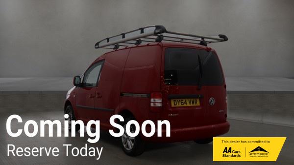2014 Volkswagen Caddy 1.6 TDI C20 Highline Panel Van 4dr Diesel Manual L1 H1 (149 g/km, 101 bhp) - Thumbnail 3