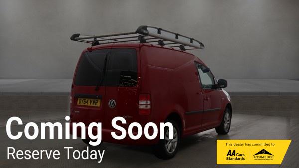 2014 Volkswagen Caddy 1.6 TDI C20 Highline Panel Van 4dr Diesel Manual L1 H1 (149 g/km, 101 bhp) - Thumbnail 4