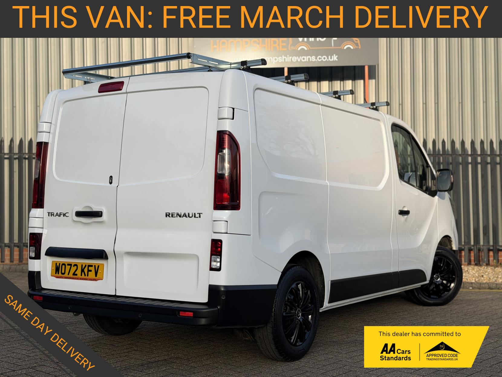 Renault Trafic 2.0 dCi Blue SL28 Business+ Panel Van 5dr Diesel Manual L1 H1 Euro 6 (s/s) (130 ps)