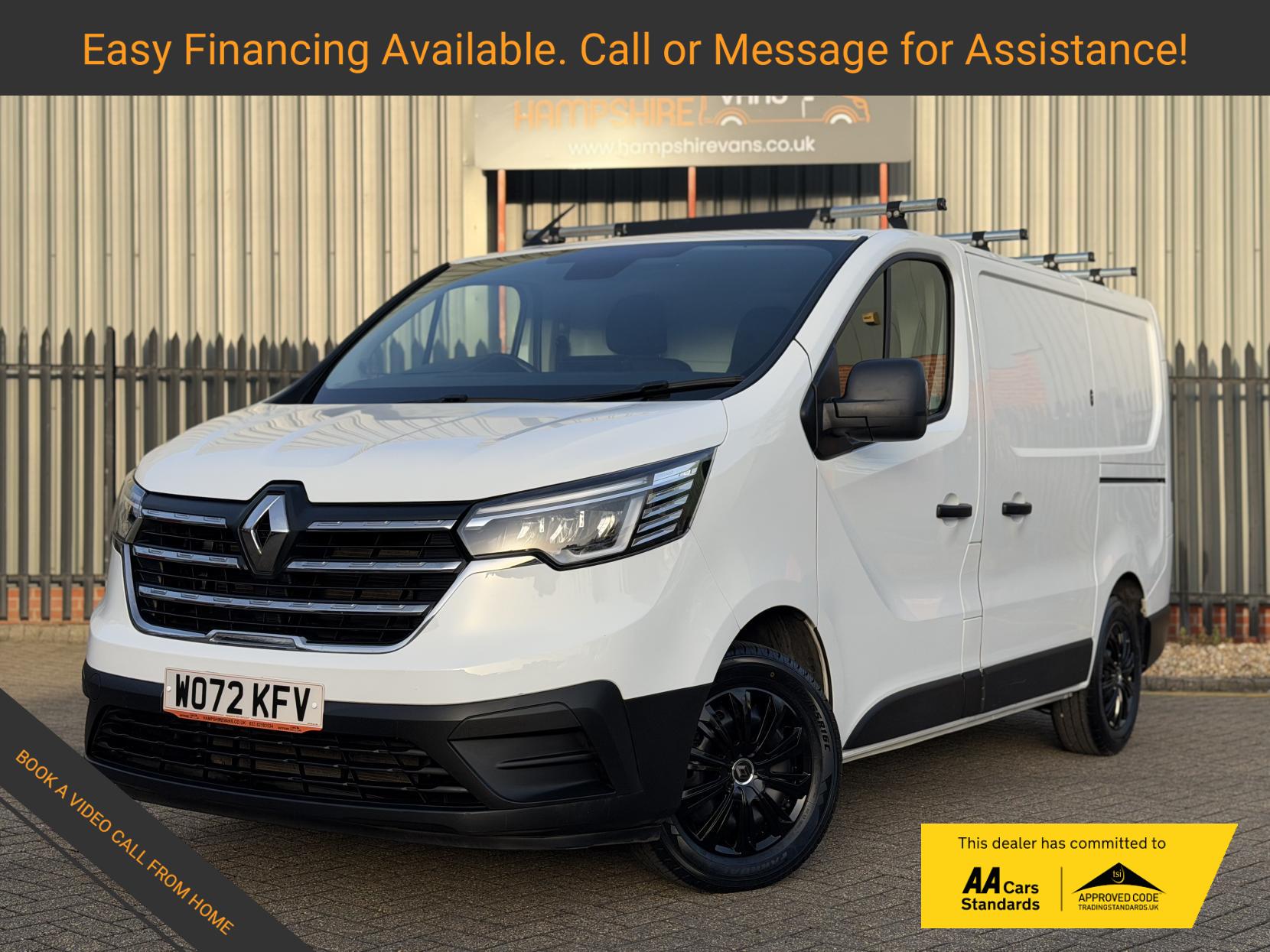 Renault Trafic 2.0 dCi Blue SL28 Business+ Panel Van 5dr Diesel Manual L1 H1 Euro 6 (s/s) (130 ps)