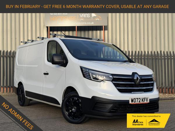 Renault Trafic 2.0 dCi Blue SL28 Business+ Panel Van 5dr Diesel Manual L1 H1 Euro 6 (s/s) (130 ps)