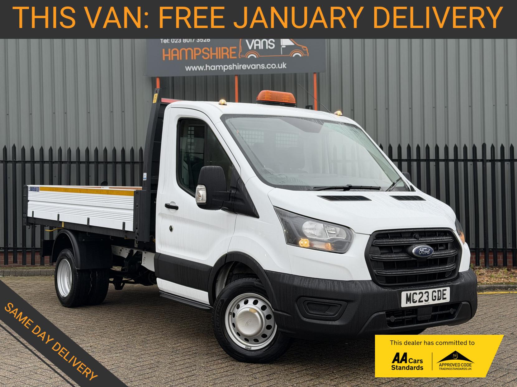 Ford Transit 2.0 350 EcoBlue Leader Tipper 2dr Diesel Manual RWD L2 Euro 6 (s/s) (1-Stop) (170 ps)