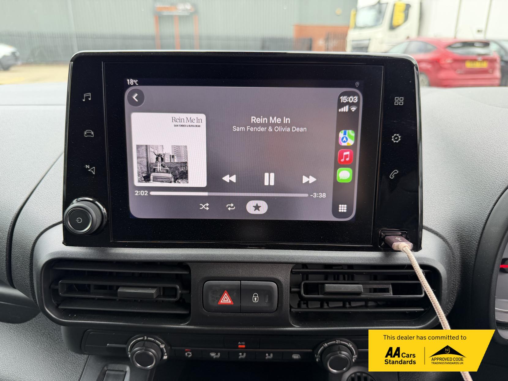2024 Vauxhall Combo 1.5 Turbo D 2300 Prime Panel Van 6dr Diesel Auto L2 H1 Euro 6 (s/s) (130 ps) - Thumbnail 10
