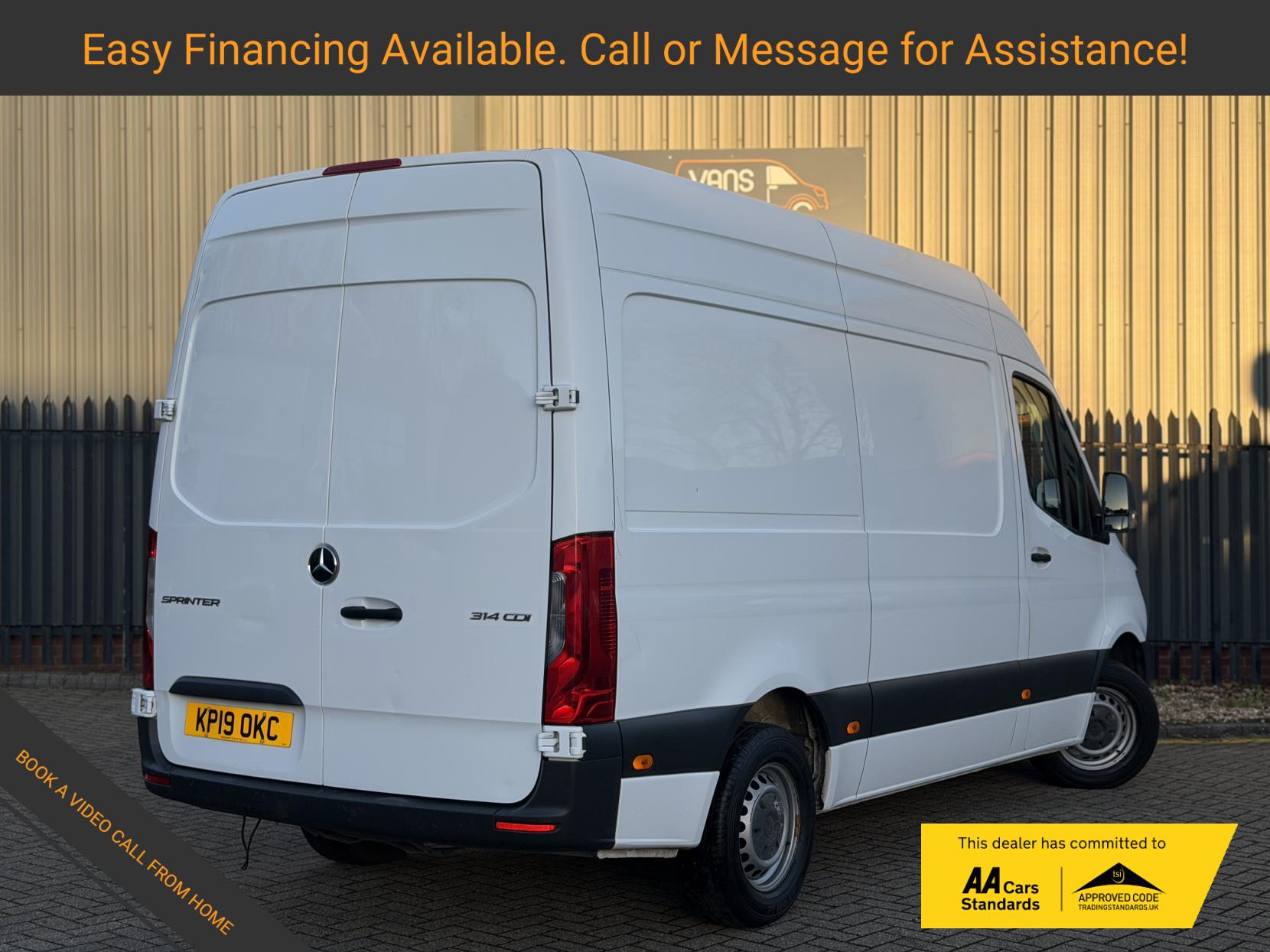 Mercedes-Benz Sprinter 2.1 314 CDI Panel Van 5dr Diesel Manual RWD L2 H2 Euro 6 (143 ps)