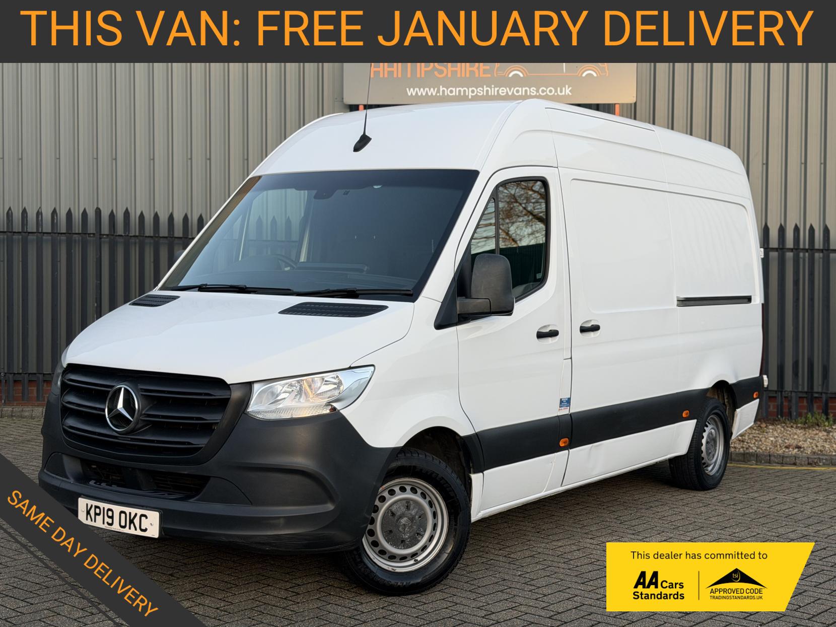 Mercedes-Benz Sprinter 2.1 314 CDI Panel Van 5dr Diesel Manual RWD L2 H2 Euro 6 (143 ps)