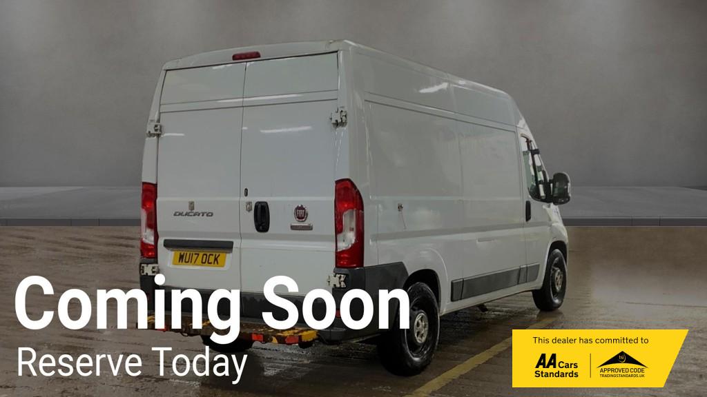 Fiat Ducato 2.0 MultiJetII 35 Panel Van 5dr Diesel Manual M H2 Euro 6 (s/s) (115 ps)