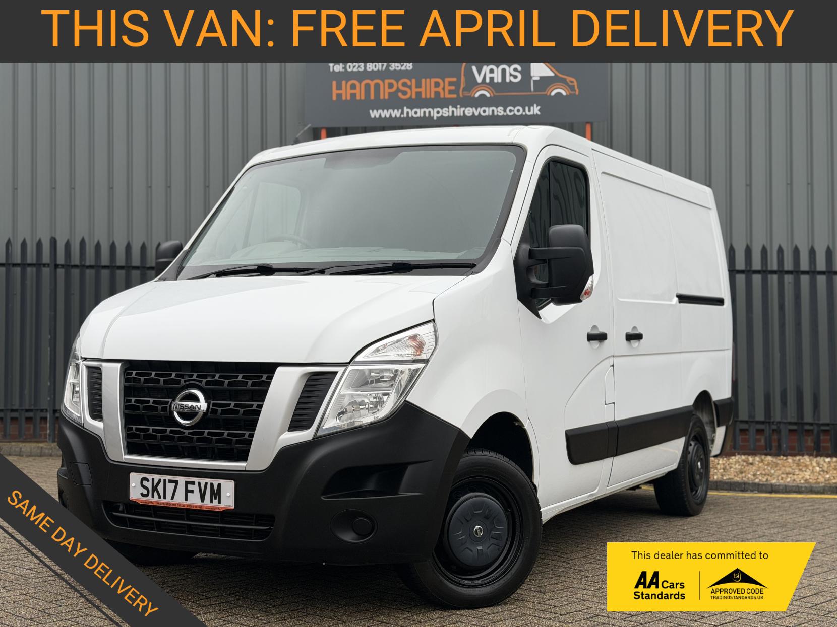 Nissan NV400 2.3 dCi 33 SE Panel Van 5dr Diesel Manual FWD L1 H1 Euro 6 (110 ps)