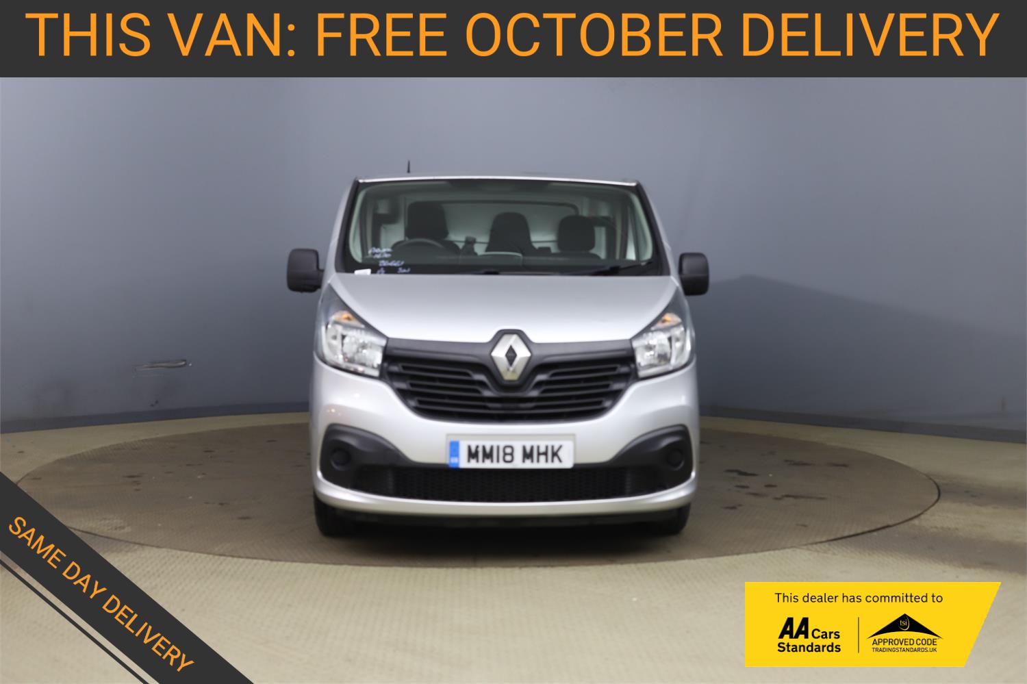 Renault Trafic 1.6 dCi ENERGY 29 Business+ Panel Van 5dr Diesel Manual LWB Standard Roof Euro 6 (s/s) (125 ps)