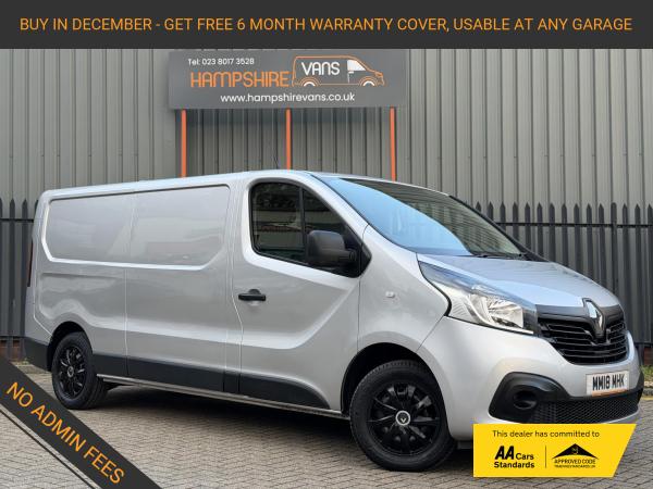 Renault Trafic 1.6 dCi ENERGY 29 Business+ Panel Van 5dr Diesel Manual LWB Standard Roof Euro 6 (s/s) (125 ps)