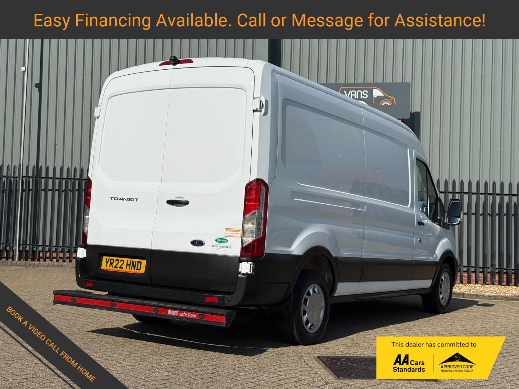 2022 Ford Transit 2.0 350 EcoBlue Trend Panel Van 5dr Diesel Manual FWD L3 H2 Euro 6 (s/s) (130 ps) - Thumbnail 3
