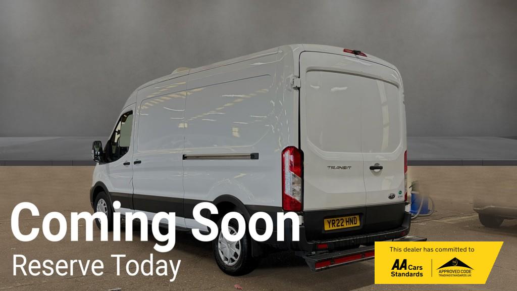 2022 Ford Transit 2.0 350 EcoBlue Trend Panel Van 5dr Diesel Manual FWD L3 H2 Euro 6 (s/s) (130 ps) - Thumbnail 3