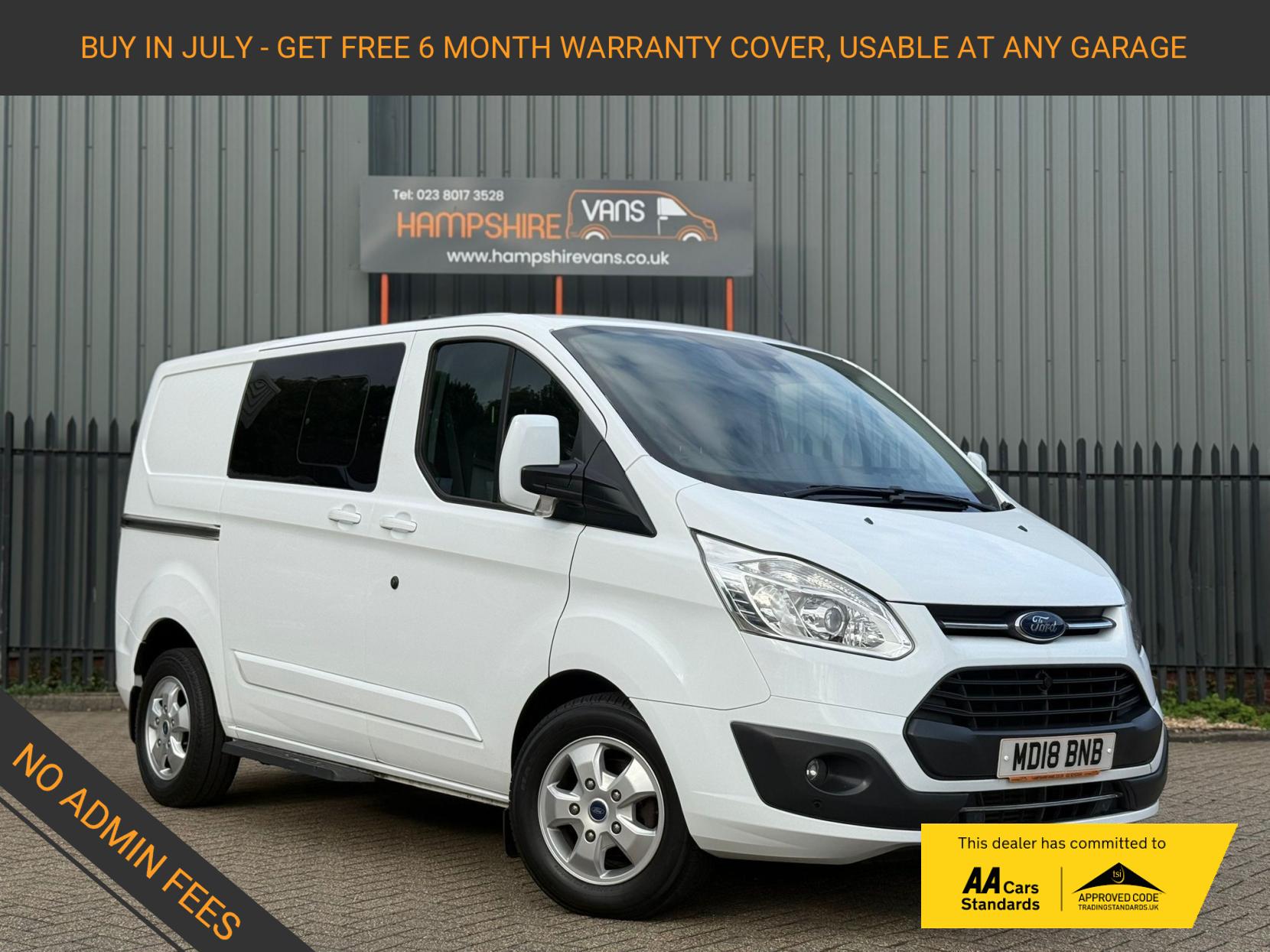 Ford Transit Custom 2.0 TDCi 310 Limited Combi Van 6dr Diesel Automatic L1 H1 (169 g/km, 168 bhp)