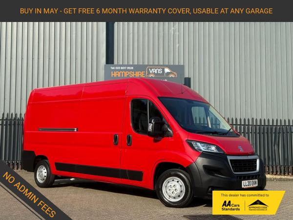 Peugeot Boxer 2.2 BlueHDi 335 Professional Panel Van 5dr Diesel Manual L3 H2 Euro 6 (s/s) (140 ps)