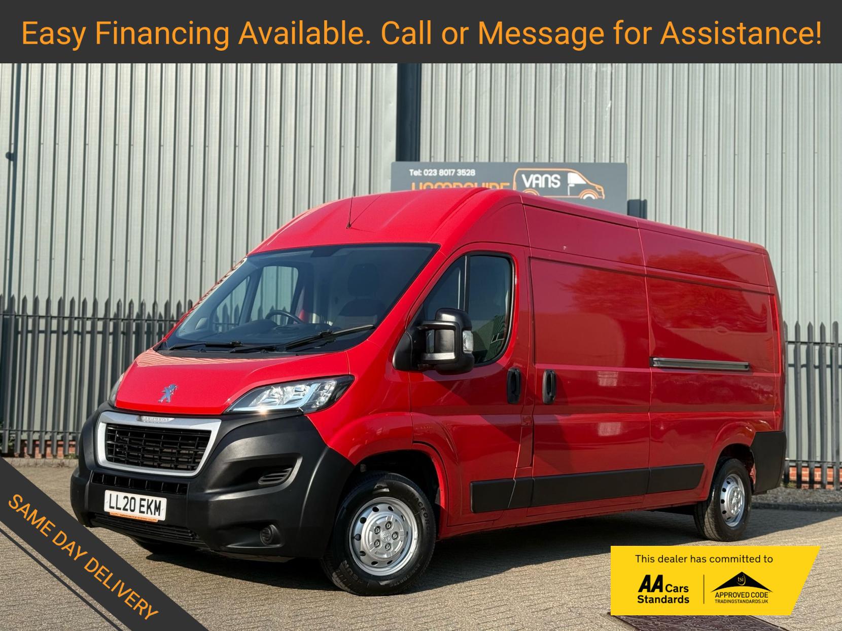 Peugeot Boxer 2.2 BlueHDi 335 Professional Panel Van 5dr Diesel Manual L3 H2 Euro 6 (s/s) (140 ps)