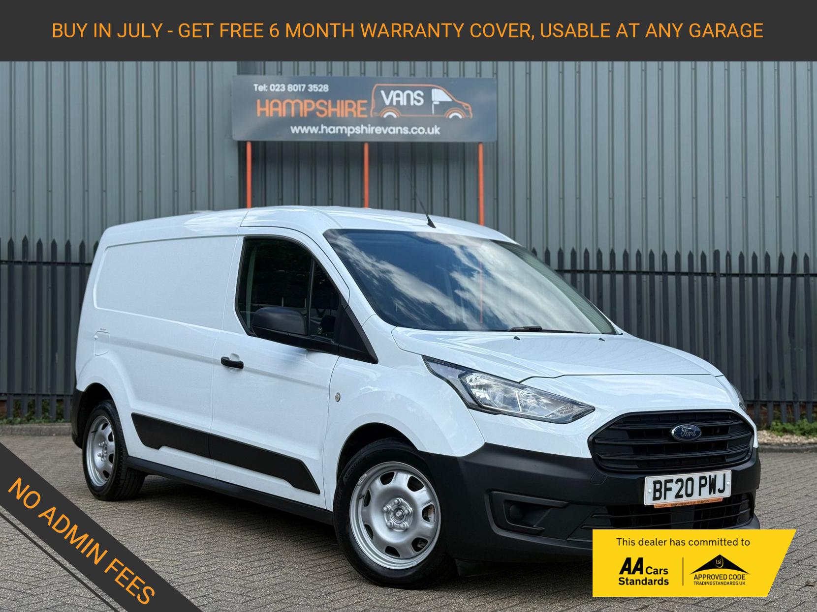 Ford Transit Connect 1.5 240 EcoBlue Leader Panel Van 5dr Diesel Manual L2 Euro 6 (s/s) (100 ps)