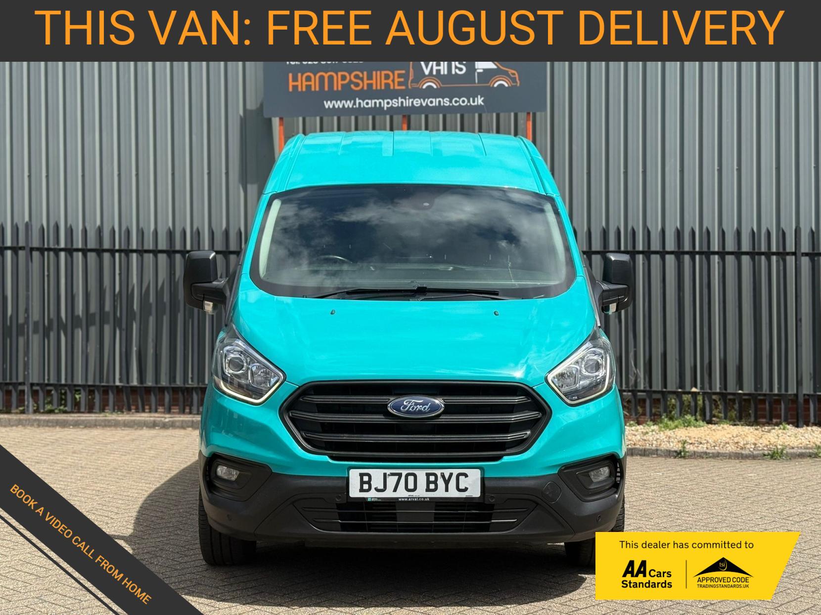 Ford Transit Custom 2.0 340 EcoBlue Trend Panel Van 5dr Diesel Auto L1 H2 Euro 6 (s/s) (130 ps)