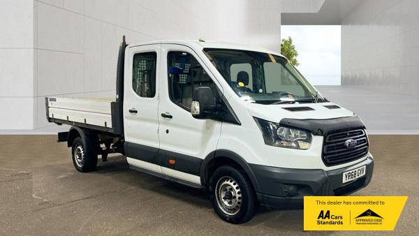 2018 Ford Transit 2.0 350 EcoBlue 1-Way Double Tipper Double Cab 4dr Diesel Manual RWD L3 Euro 6 (1-Way, 1-Stop) (130 ps)
