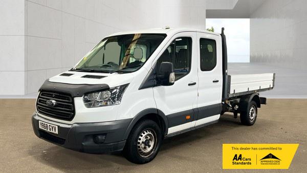 2018 Ford Transit 2.0 350 EcoBlue 1-Way Double Tipper Double Cab 4dr Diesel Manual RWD L3 Euro 6 (1-Way, 1-Stop) (130 ps) - Thumbnail 2