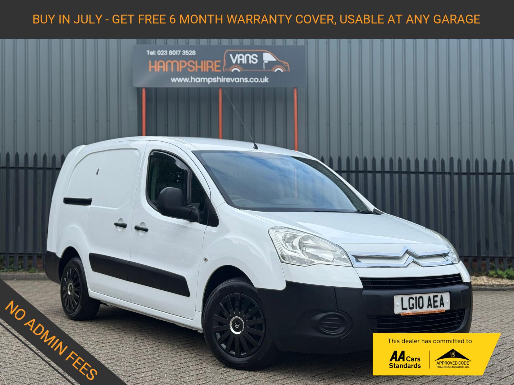 Citroen Berlingo 1.6 HDi 750 LX Panel Van 6dr Diesel Manual L2 (153 g/km, 90 bhp)