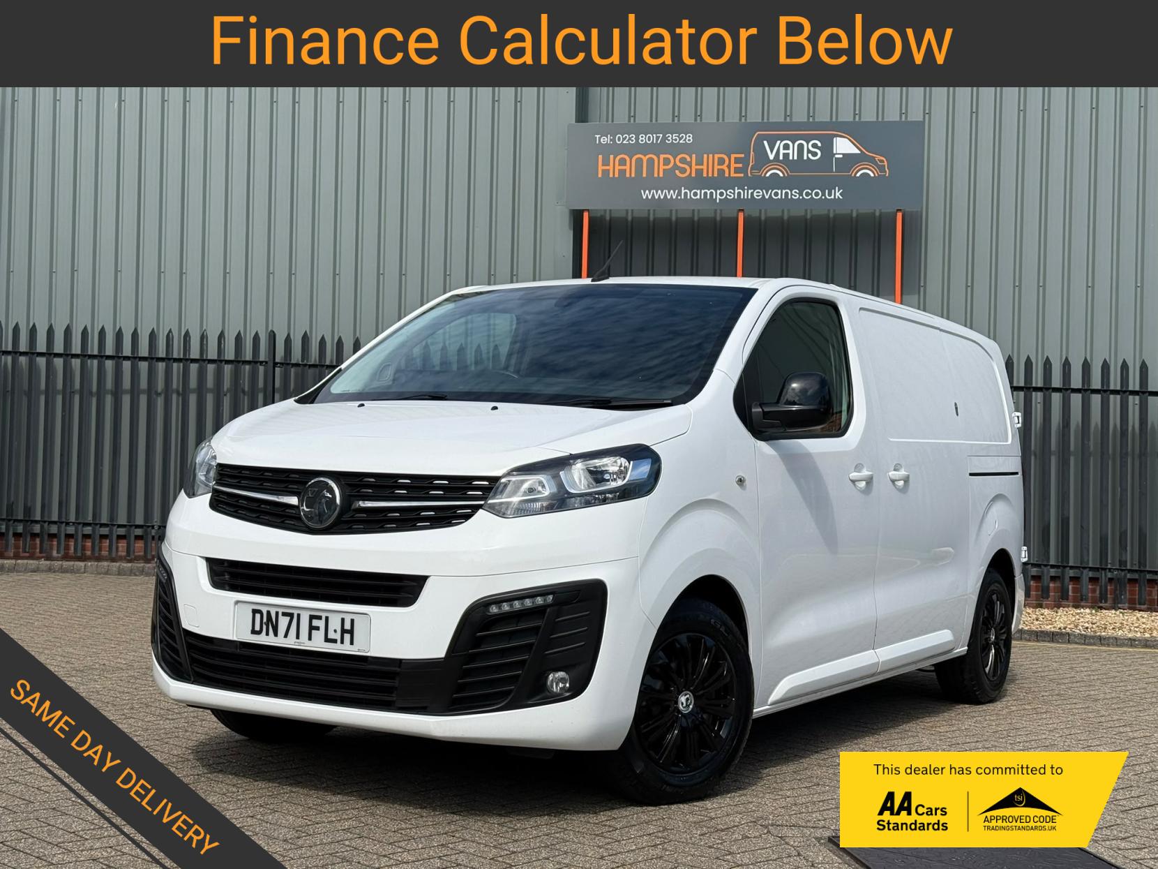2021 Vauxhall Vivaro 1.5 Turbo D 2700 Sportive Panel Van 5dr Diesel Manual L1 H1 Euro 6 (s/s) (100 ps) - Thumbnail 2