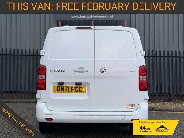 Vauxhall Vivaro 2.0 Turbo D 3100 Sportive Crew Van Double Cab 5dr Diesel Manual L1 H1 Euro 6 (s/s) (120 ps)
