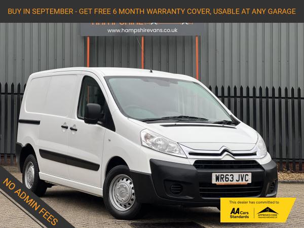 Citroen Dispatch 1.6 1000 HDi Panel Van 5dr Diesel Manual FWD L1 H1 (177 g/km, 90 bhp)