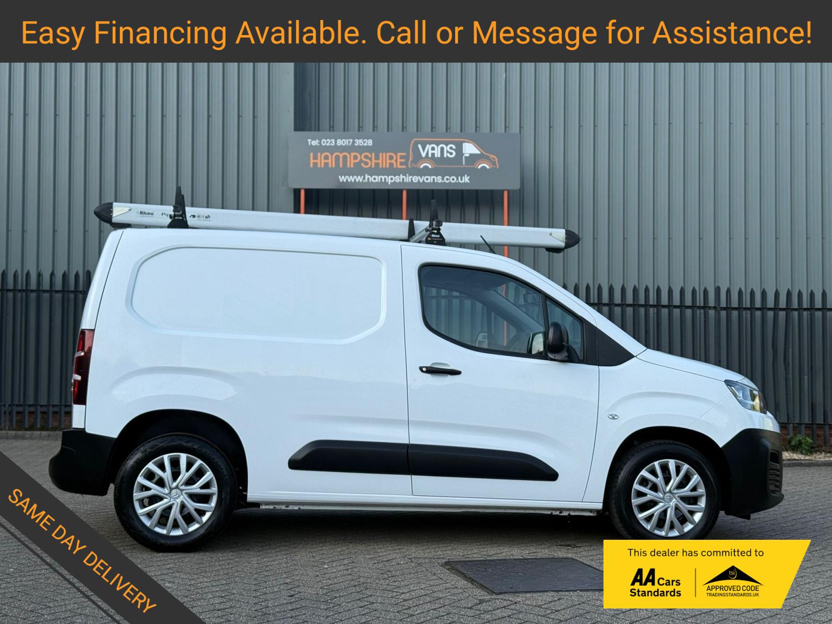 Citroen Berlingo 1.5 BlueHDi 1000 Enterprise M Panel Van 5dr Diesel Manual SWB Euro 6 (s/s) (100 ps)