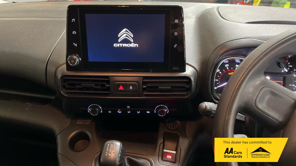 Citroen Berlingo 1.5 BlueHDi 1000 Enterprise M Panel Van 5dr Diesel Manual SWB Euro 6 (s/s) (100 ps)