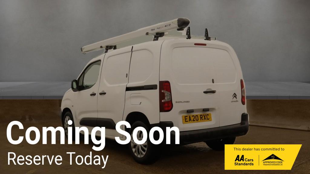 Citroen Berlingo 1.5 BlueHDi 1000 Enterprise M Panel Van 5dr Diesel Manual SWB Euro 6 (s/s) (100 ps)