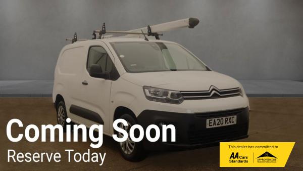 Citroen Berlingo 1.5 BlueHDi 1000 Enterprise M Panel Van 5dr Diesel Manual SWB Euro 6 (s/s) (100 ps)