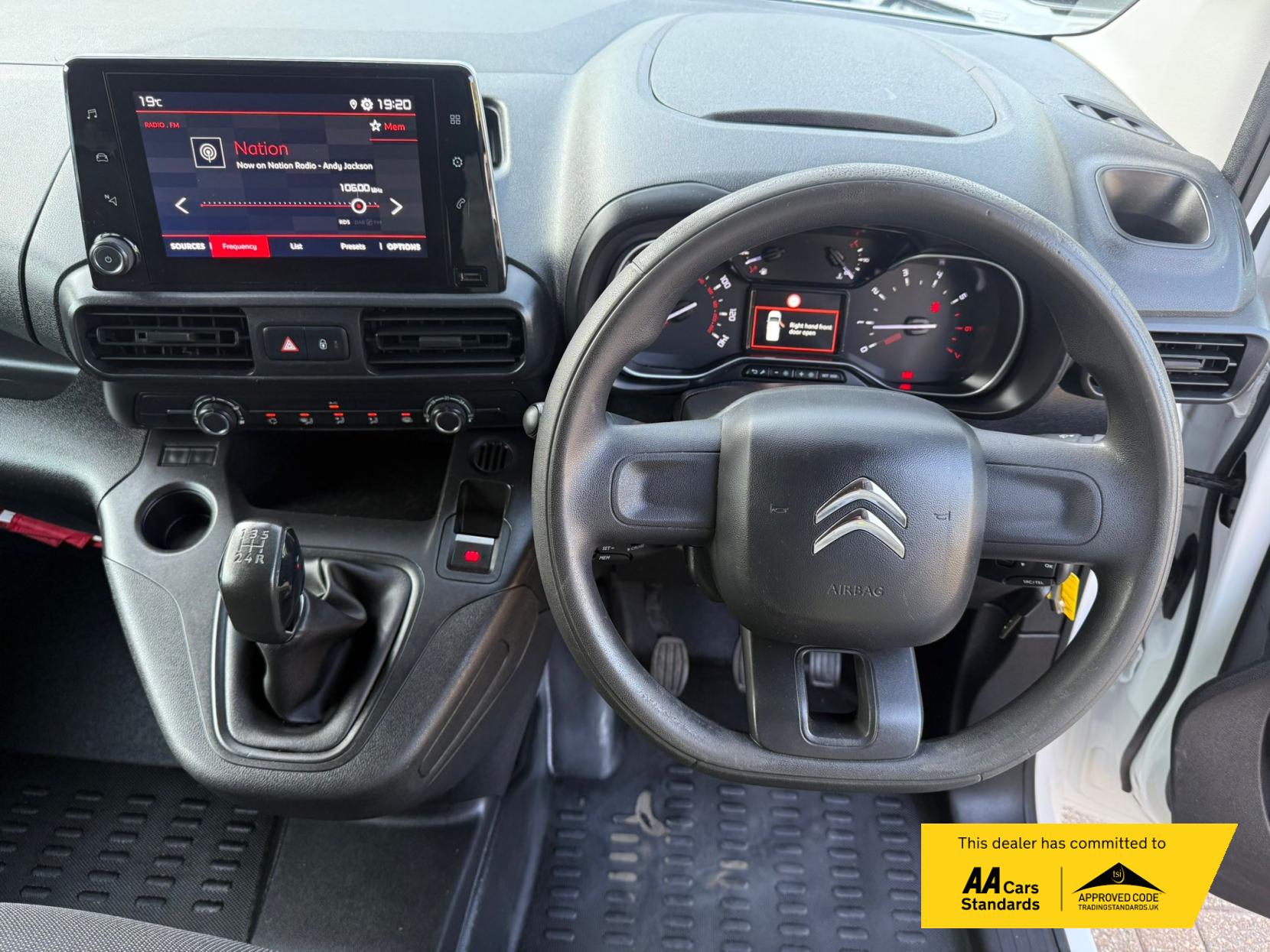 Citroen Berlingo 1.5 BlueHDi 1000 Enterprise M Panel Van 5dr Diesel Manual SWB Euro 6 (s/s) (100 ps)