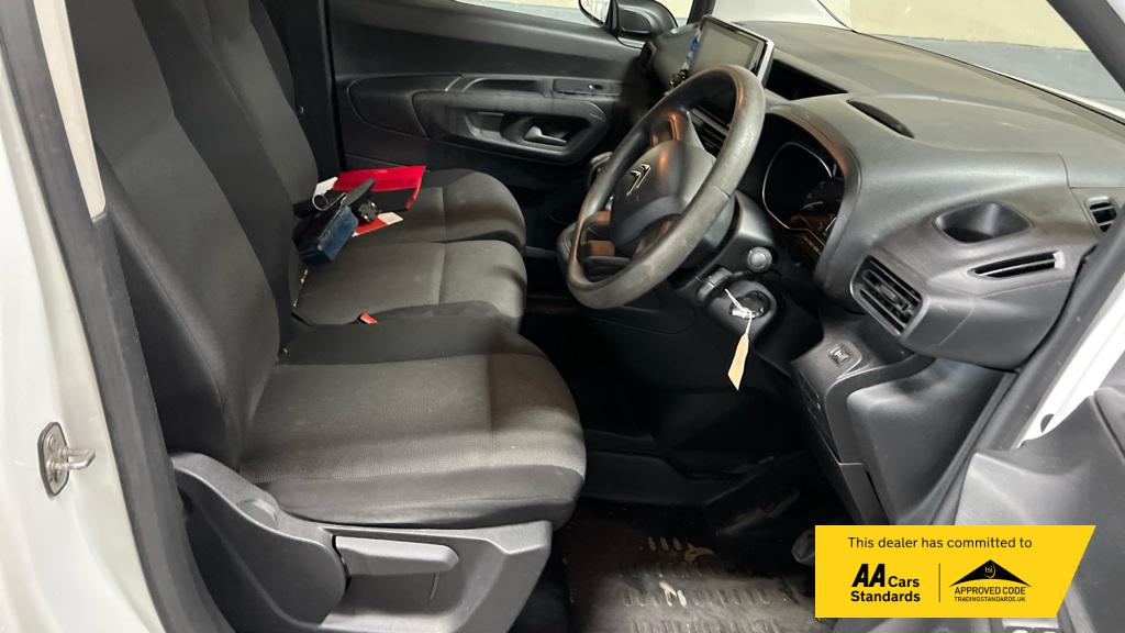 Citroen Berlingo 1.5 BlueHDi 1000 Enterprise M Panel Van 5dr Diesel Manual SWB Euro 6 (s/s) (100 ps)