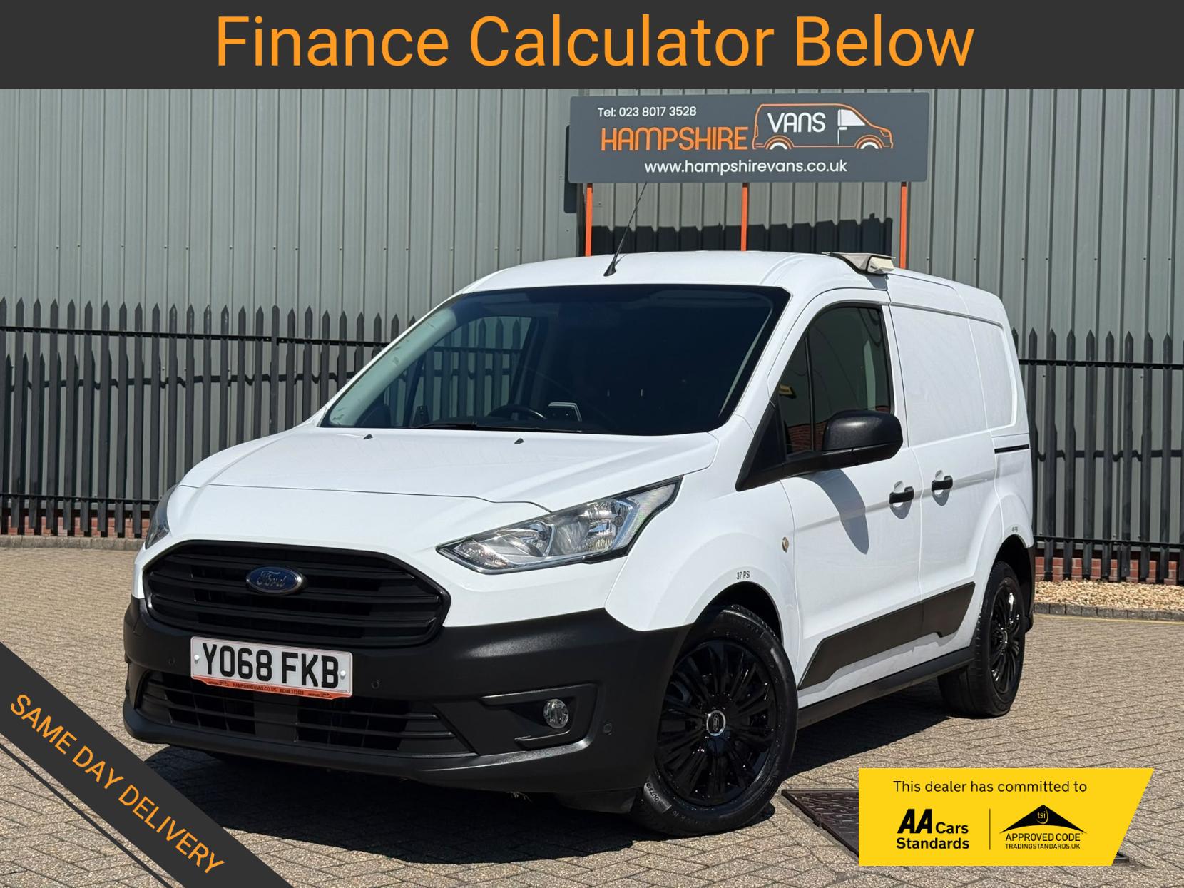 2018 Ford Transit Connect 1.5 220 EcoBlue Panel Van 5dr Diesel Manual L1 Euro 6 (s/s) (100 ps) - Thumbnail 2
