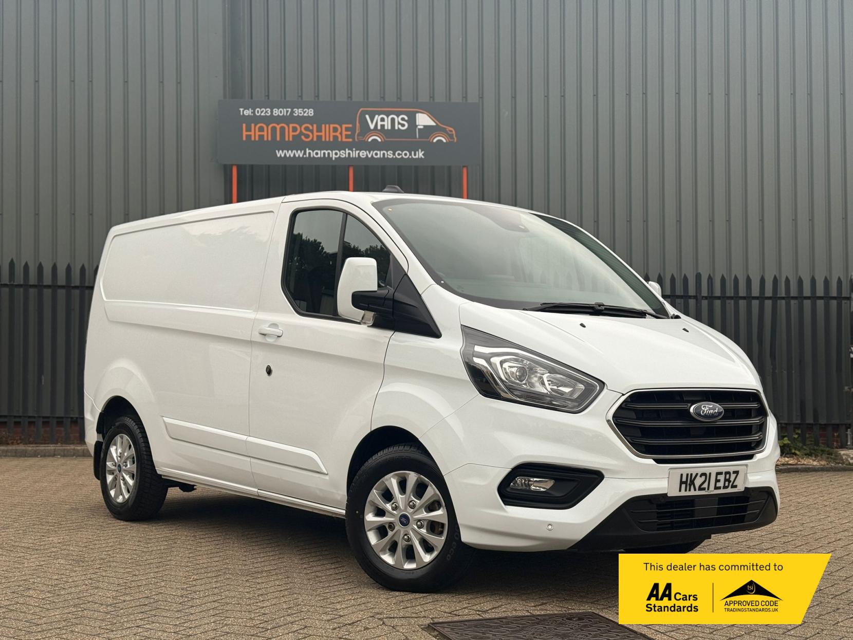 Ford Transit Custom 2.0 300 EcoBlue Limited Panel Van 5dr Diesel Manual L1 H1 Euro 6 (s/s) (130 ps)