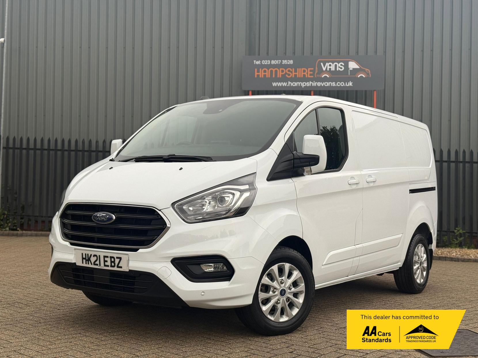 Ford Transit Custom 2.0 300 EcoBlue Limited Panel Van 5dr Diesel Manual L1 H1 Euro 6 (s/s) (130 ps)