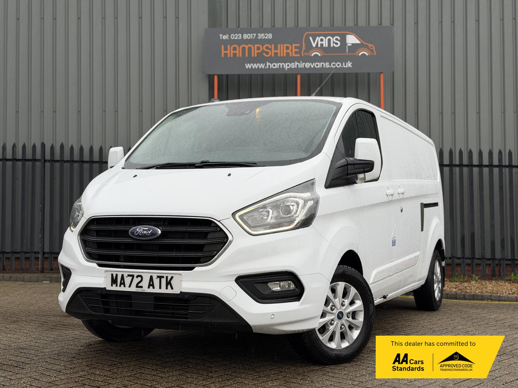 Ford Transit Custom 2.0 300 EcoBlue Limited Panel Van 5dr Diesel Manual L2 H1 Euro 6 (s/s) (130 ps)
