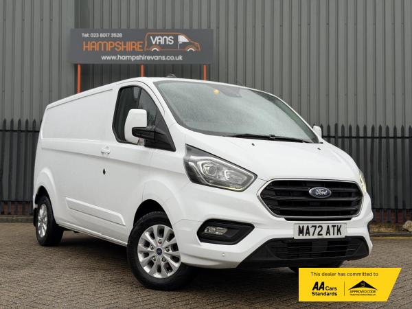 Ford Transit Custom 2.0 300 EcoBlue Limited Panel Van 5dr Diesel Manual L2 H1 Euro 6 (s/s) (130 ps)