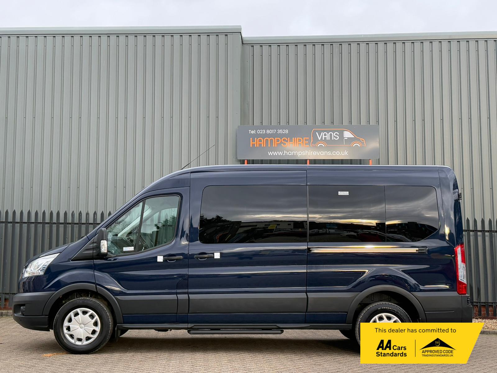 Ford Transit 2.2 TDCi 410 HDT Trend Minibus 5dr Diesel Manual L3 H2 (14 seats) (196 g/km, 123 bhp)