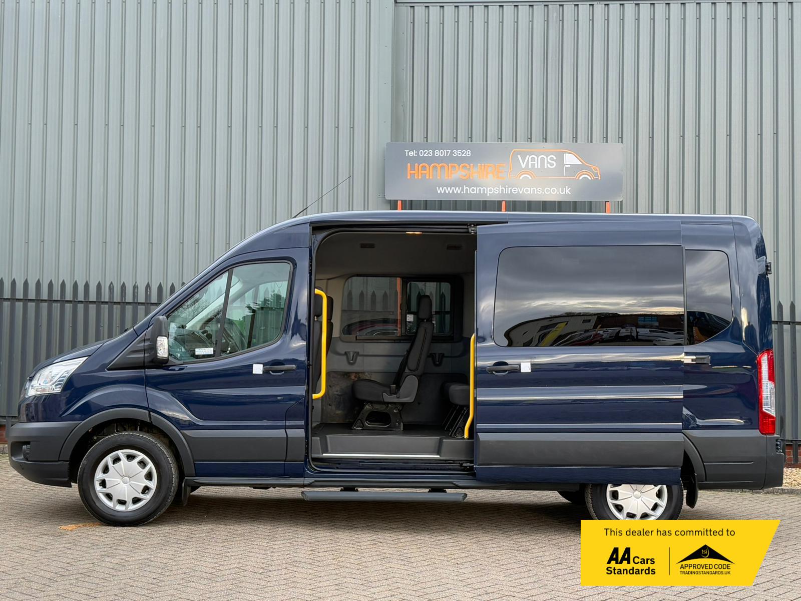 Ford Transit 2.2 TDCi 410 HDT Trend Minibus 5dr Diesel Manual L3 H2 (14 seats) (196 g/km, 123 bhp)