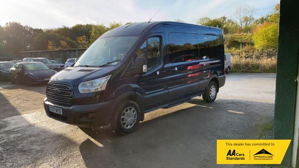 Ford Transit 2.2 TDCi 410 HDT Trend Minibus 5dr Diesel Manual L3 H2 (14 seats) (196 g/km, 123 bhp)