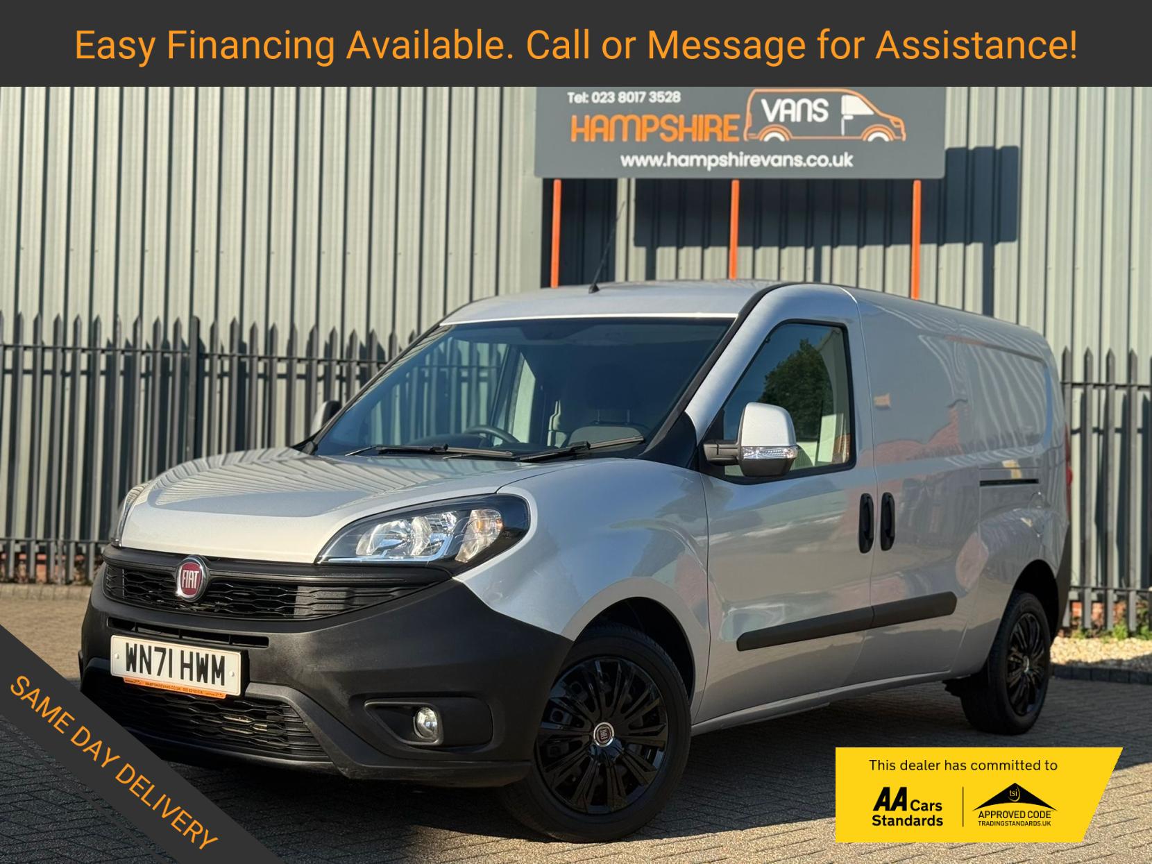 Fiat Doblo 1.6 MultiJetII Maxi Tecnico Panel Van 6dr Diesel Manual L2 H1 Euro 6 (s/s) (120 bhp)