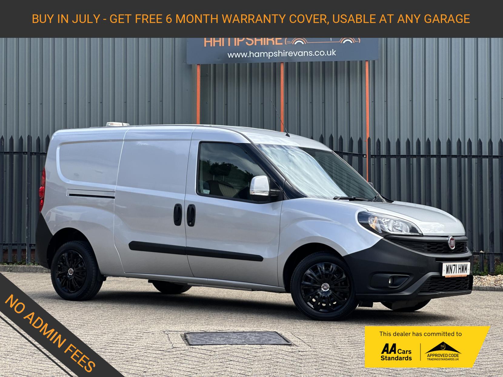 Fiat Doblo 1.6 MultiJetII Maxi Tecnico Panel Van 6dr Diesel Manual L2 H1 Euro 6 (s/s) (120 bhp)