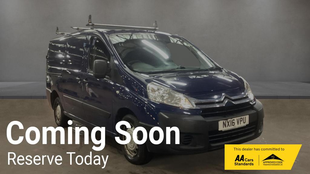 Citroen Dispatch 2.0 1200 HDi Enterprise Panel Van 5dr Diesel Manual FWD L2 H1 (168 g/km, 125 bhp)