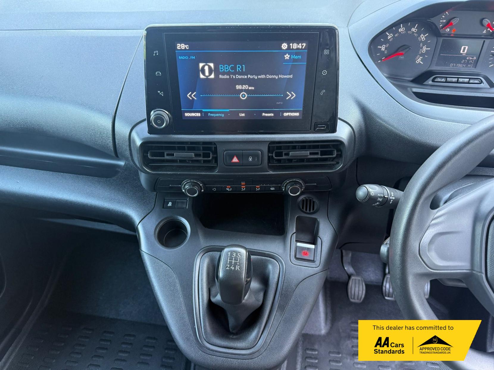 Peugeot Partner 1.5 BlueHDi 1000 Professional Standard Panel Van 5dr Diesel Manual SWB Euro 6 (100 bhp)