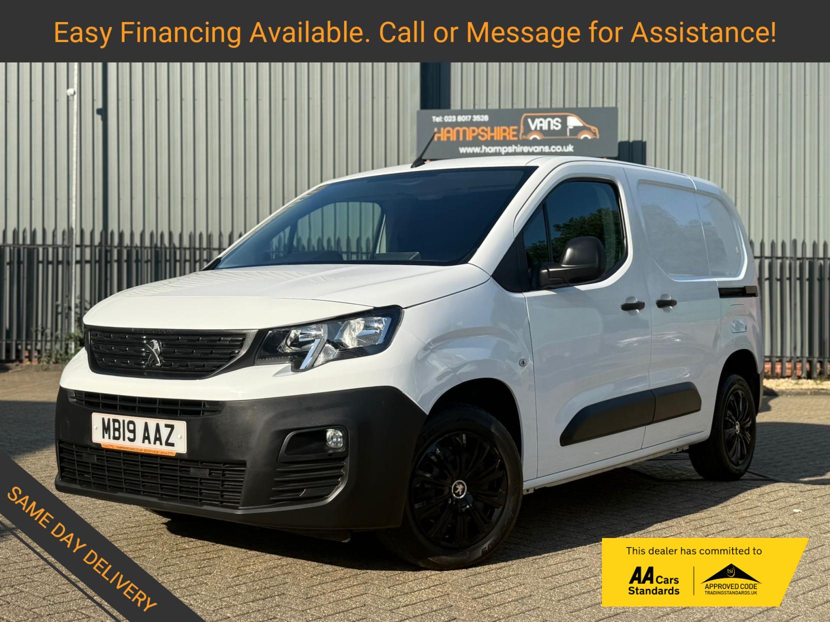Peugeot Partner 1.5 BlueHDi 1000 Professional Standard Panel Van 5dr Diesel Manual SWB Euro 6 (100 bhp)